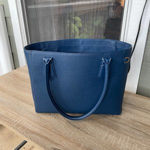 Dagne Dover Signature Tote- Dark Teal